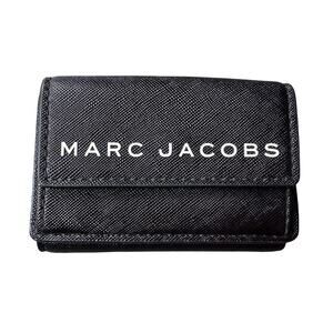 Marc Jacobs Black Mini Trifold Compact Wallet